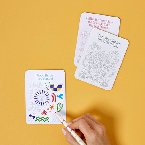 Colour Your Own Affirmation Cards