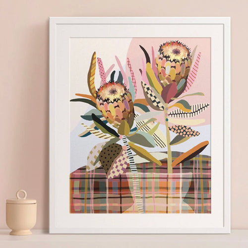 Paint by Numbers | Two Proteas