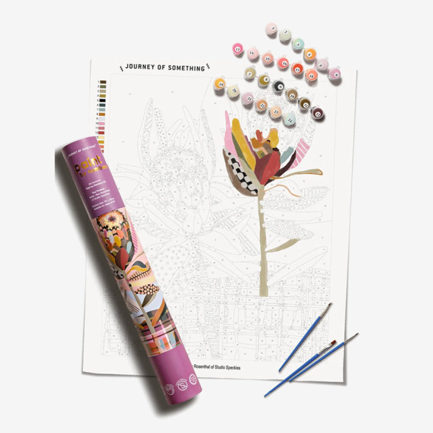 Paint by Numbers | Two Proteas