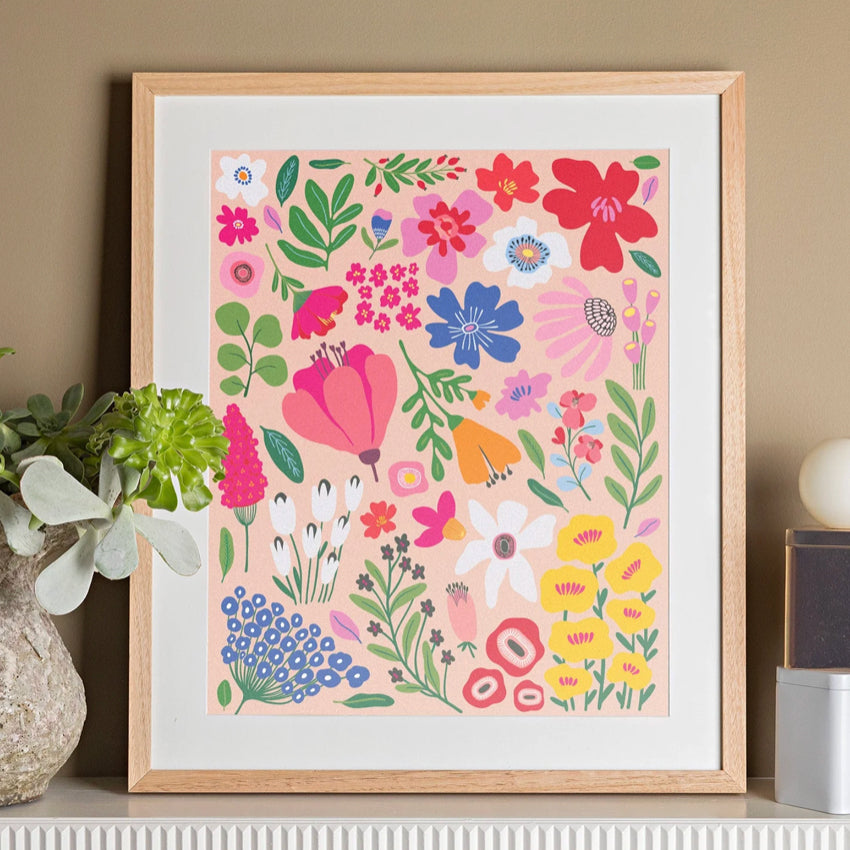 Paint by Numbers | Pressed Flowers