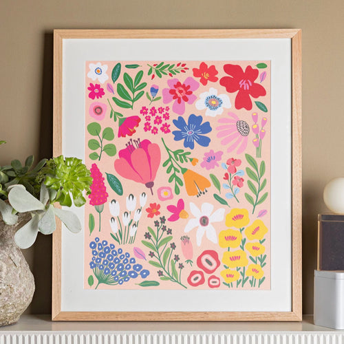 Paint by Numbers | Pressed Flowers