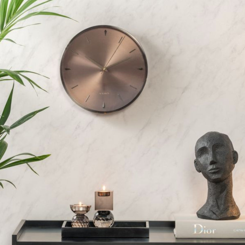 Jewel Clock | Gun Metal