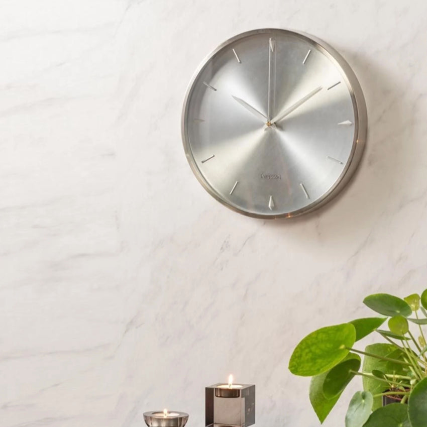 Jewel Clock | Silver