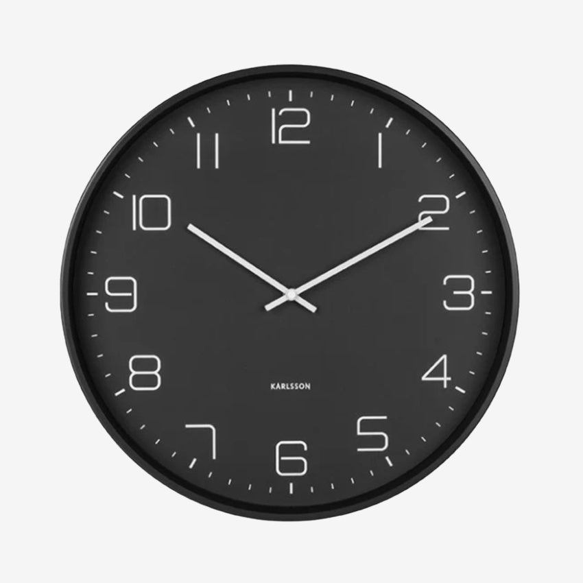 Lofty Wall Clock | Matte Black
