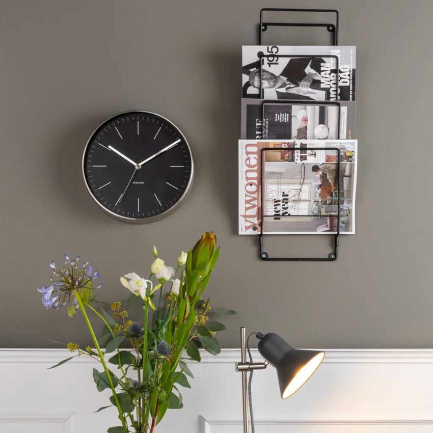 Minimal Clock | Black