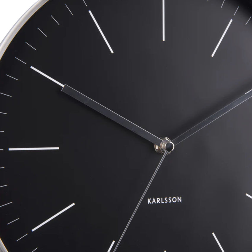 Minimal Clock | Black