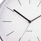 Minimal Clock | White
