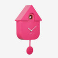 Modern Cuckoo Clock | Bright Pink