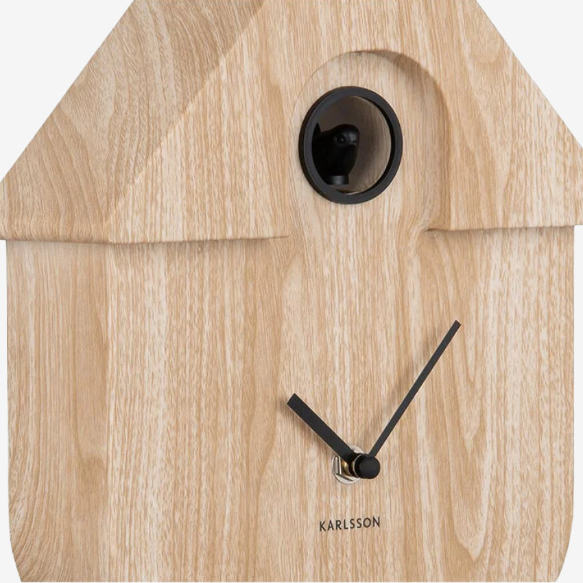 Modern Cuckoo Clock | Light Wood