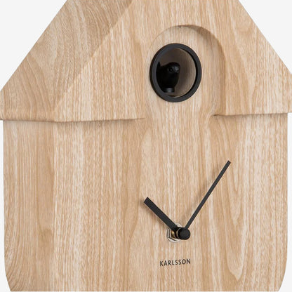 Modern Cuckoo Clock | Light Wood