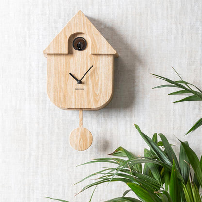 Modern Cuckoo Clock | Light Wood