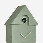 Modern Cuckoo Clock | Metallic Green
