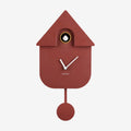 Modern Cuckoo Clock | Red Ochre