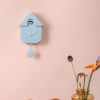 Modern Cuckoo Clock | Soft Blue