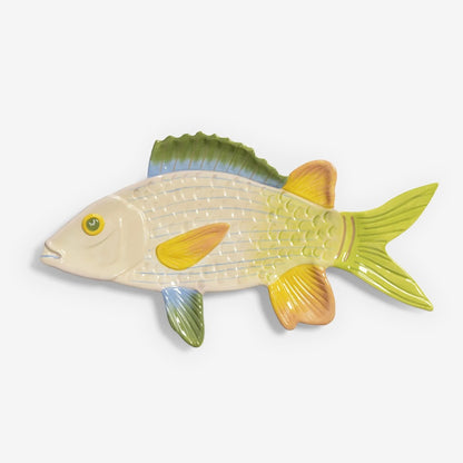 The &Klevering Trigger Fish Plate on a blank background