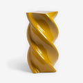 The &Klevering Marshmallow Pillar in Ocher on a blank background