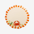 Stoneware Dinner Plate | Crab