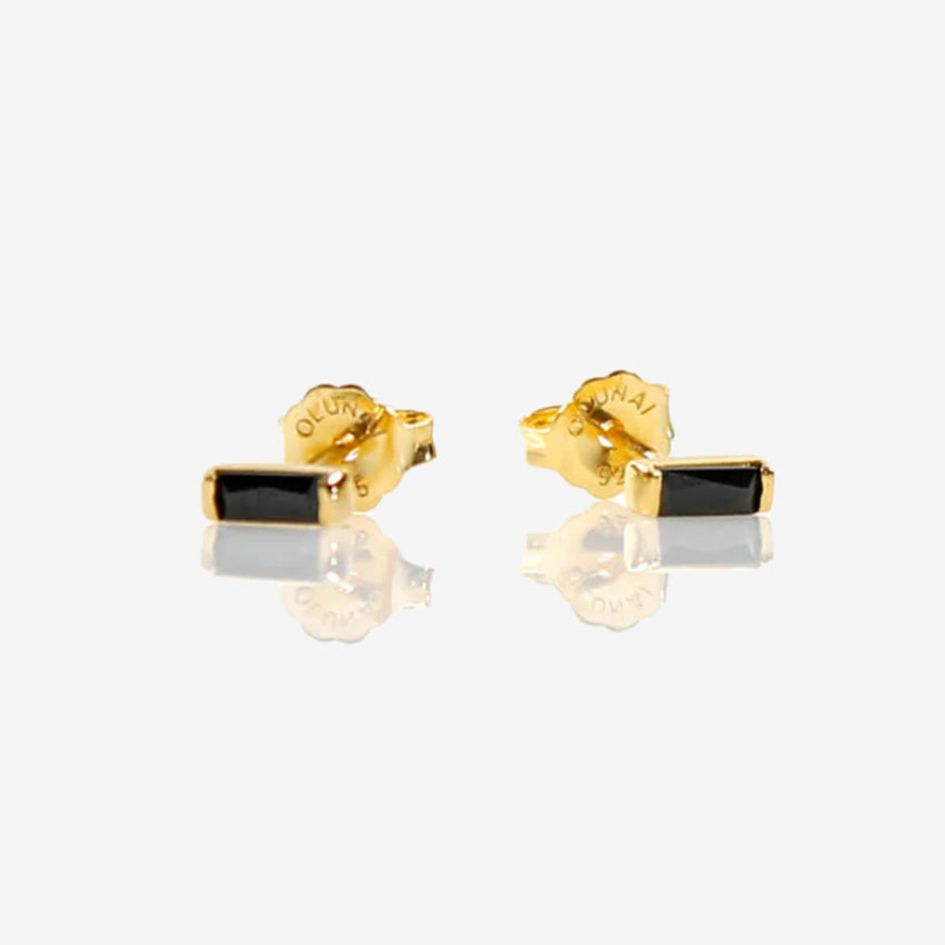 Mini Stud | Zirconia (Black)