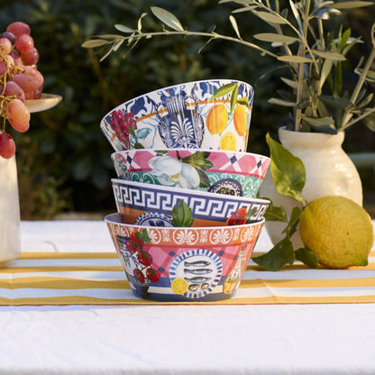 Melamine Bowl Set | Mediterranean Summer
