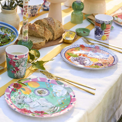 Melamine Plate Set | Mediterranean Summer