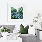 Hydrangea Square Print