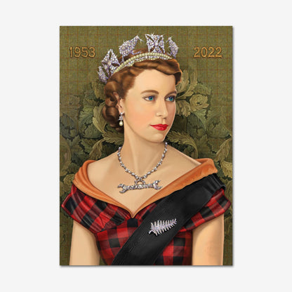 Lester Hall A Kiwi Queen A3 Print 