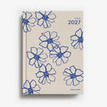Weekly Diary 2027 | Blue Flowers