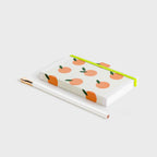 Hardcover Notebook | Peach Grid