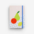 The Lettuce Fruit Picnic Notebook on a blank background