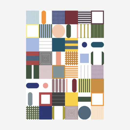 Tea Towel | Abstract Squares