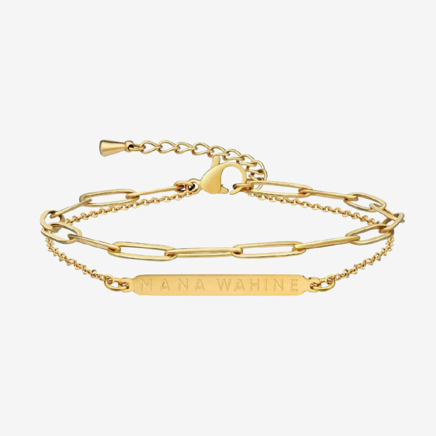 Double Chain Bracelet | Mana Wahine