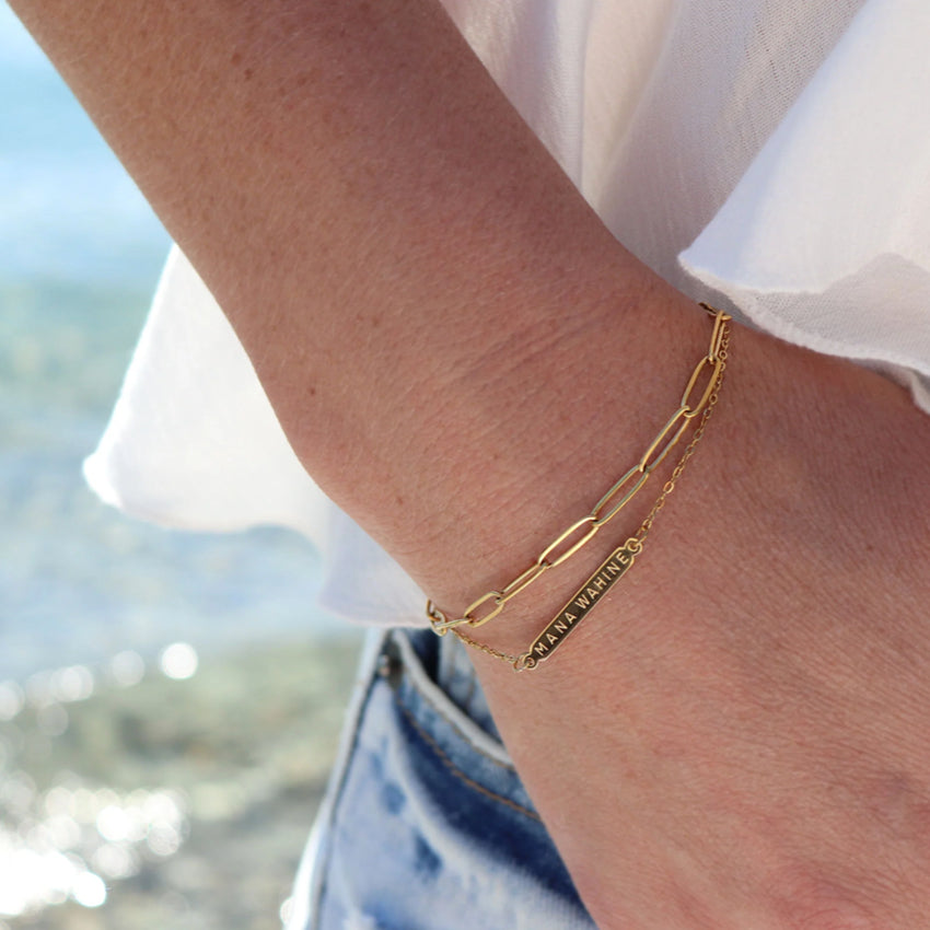 Double Chain Bracelet | Mana Wahine