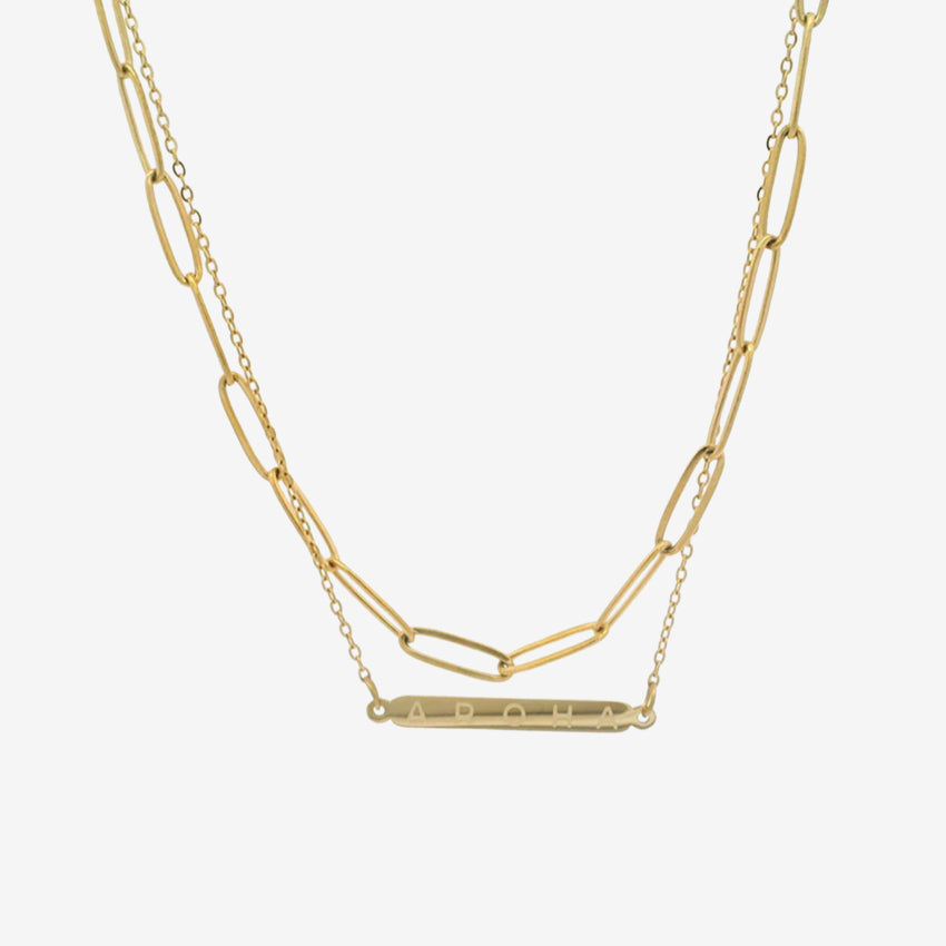 Double Chain Necklace | Aroha