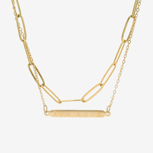 Double Chain Necklace | Ātaahua