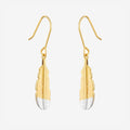Huia Feather Pendant Earrings