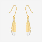 Huia Feather Pendant Earrings