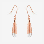 Huia Feather Pendant Earrings