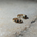 Little Taonga Paua Huggies in Gold