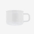 The Maho Cha Mug in Clear on a blank background