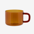 The Maho Cha Mug in Amber on a blank background