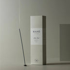 The Maho White Musk Sensory Sticks on a beige background