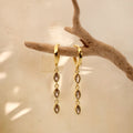 Marquise Triple Drop Earrings