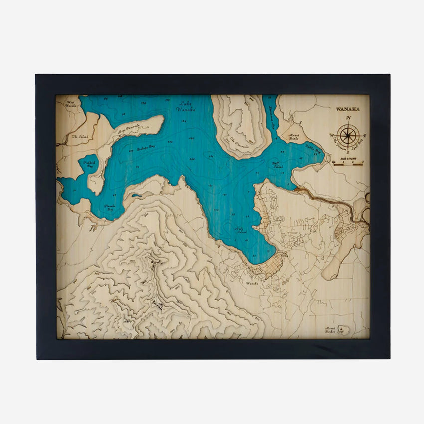 Art Map | Wānaka 52 x 42