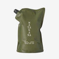 The Matakana Essentials Hand and Body Wash refill pouch on a grey background