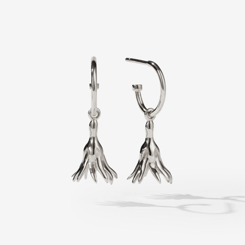 The Meadowlark Magda Signature Hoops in Sterling Silver