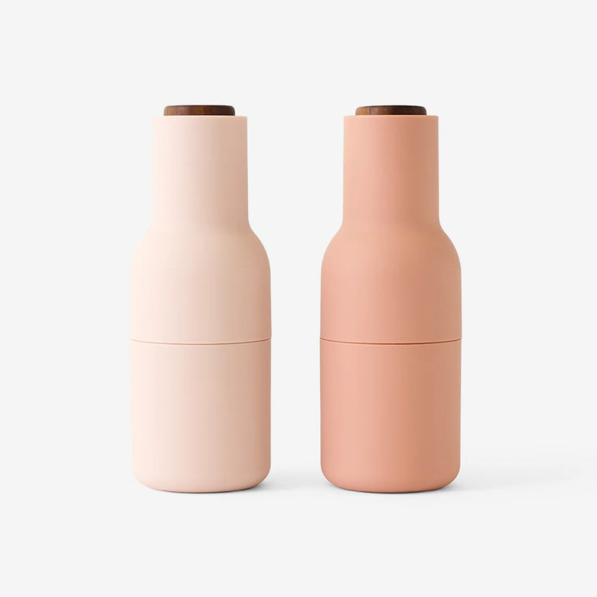 Salt & Pepper Grinders | Nudes | Walnut Lid