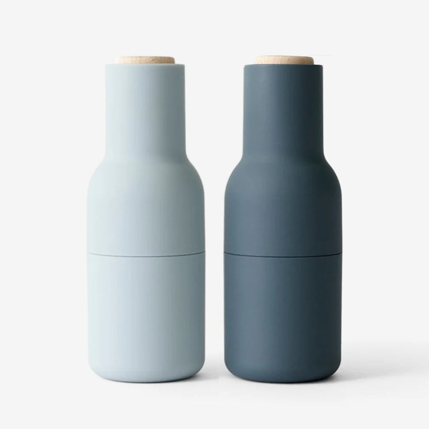 Salt & Pepper Grinders | Blues | Beech Lid