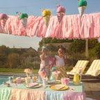 Ice Cream Honeycomb Garland
