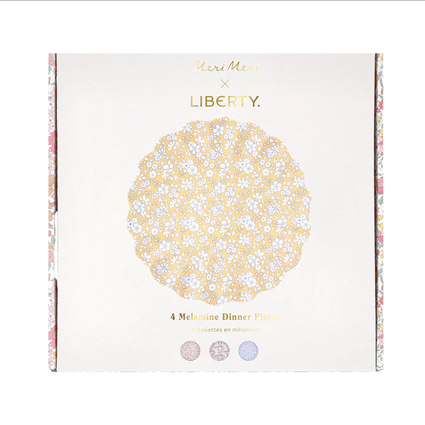 Meri Meri x Liberty Melamine Mixed Plate Set | Large