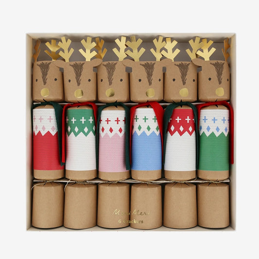 Woodland Jumper Reindeer Crackers